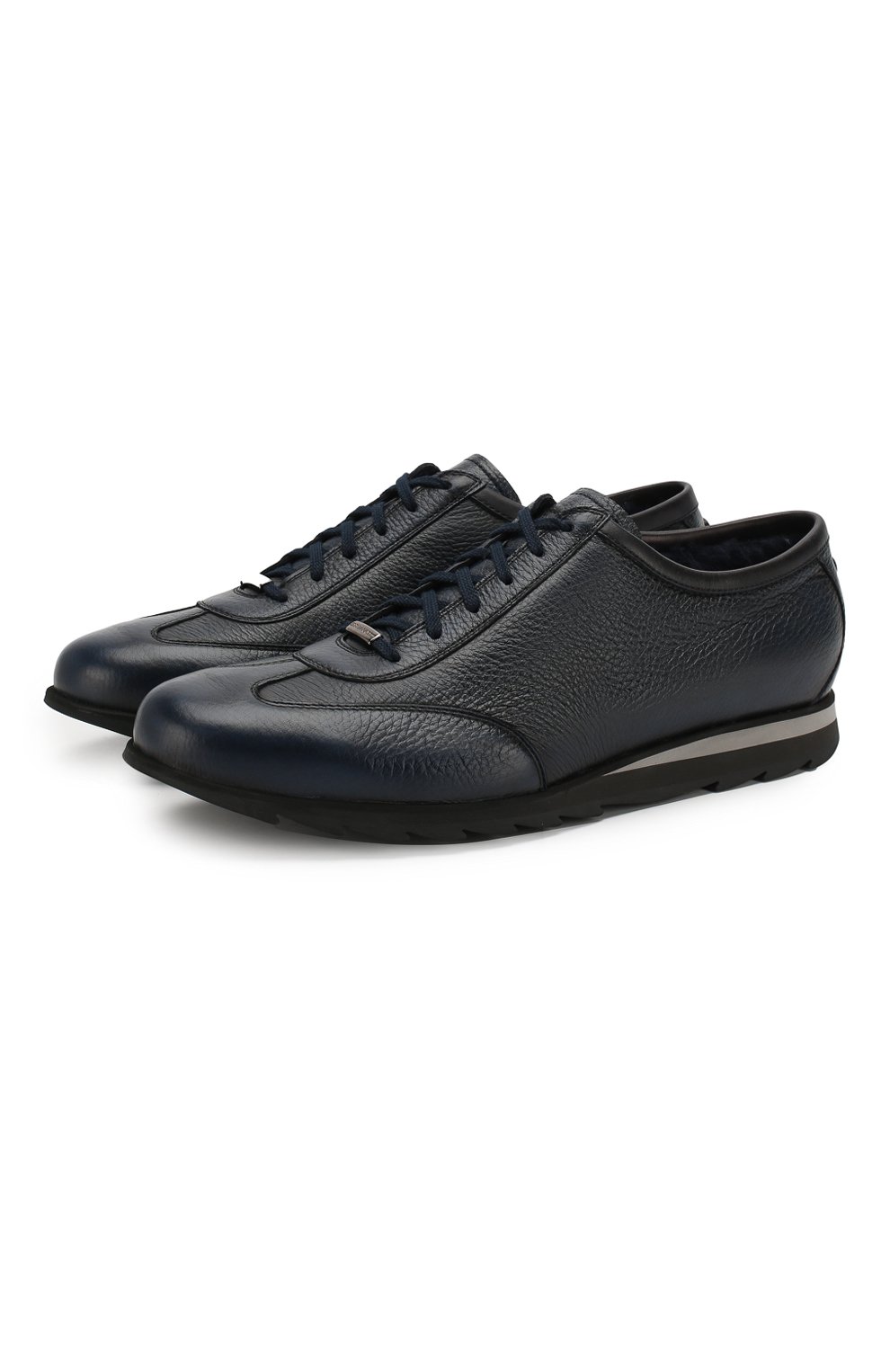 Кожаные кроссовки BARRETT, арт. SAW-038.15/CERV0 ASP0RTABILE, фото 1