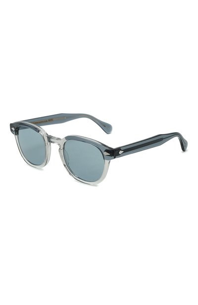 Солнцезащитные очки MOSCOT голубого цвета по цене 37950 руб., арт. LEMT0SH SUN 1204-23, фото 1 Солнцезащитные очки MOSCOT, арт. LEMT0SH SUN 1204-23, фото 1