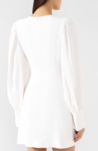 Мини-платье STELLA MCCARTNEY белого цвета по цене 84400 руб., арт. 568645/SCA06, фото 4 Мини-платье STELLA MCCARTNEY, арт. 568645/SCA06, фото 4