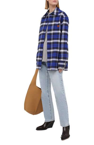 Хлопковый лонгслив ACNE STUDIOS, арт. CL0087/W, фото 2
