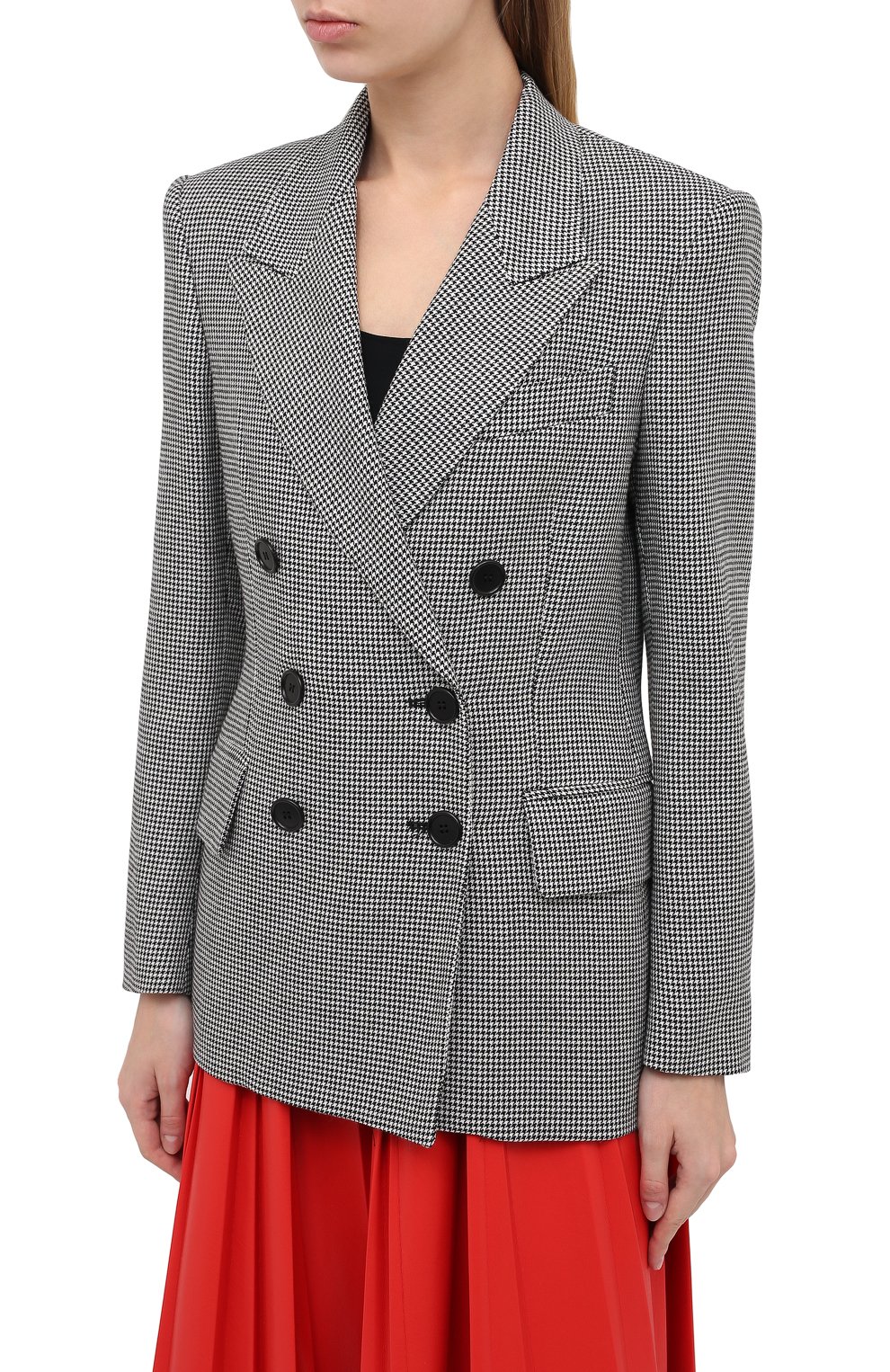 Жакет из вискозы и шерсти MSGM, арт. 2941MDG15 207518, фото 3