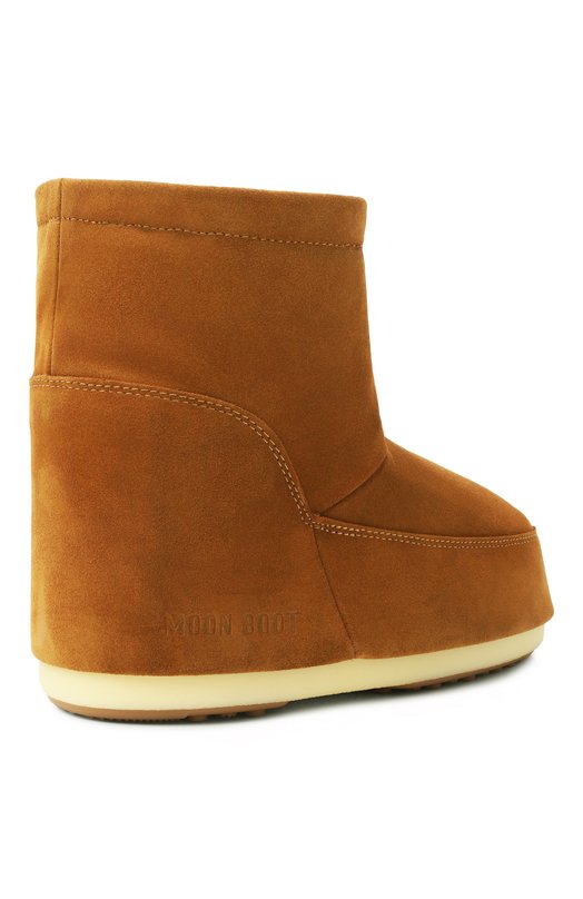 Замшевые полусапоги Icon Low Nolace Moon Boot 80D1409400 Коричневый  80D1409400 Фото 5