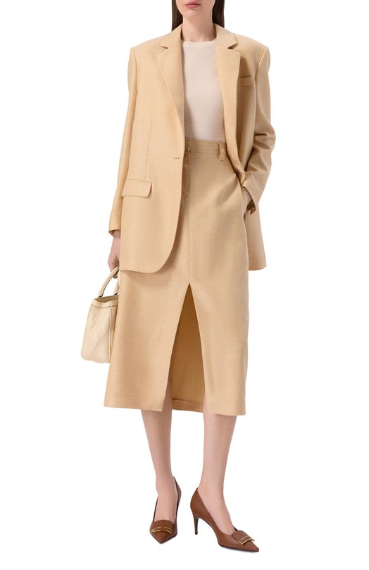 Кожаные туфли sr1 75 Sergio Rossi B14490/MMVN13 Коричневый  B14490/MMVN13 Фото 3