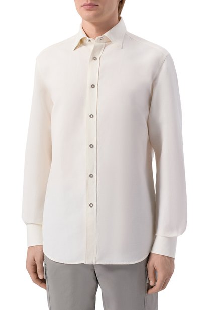 Рубашка из хлопка и льна STEFANO RICCI, арт. MC007956/BX2928, фото 3