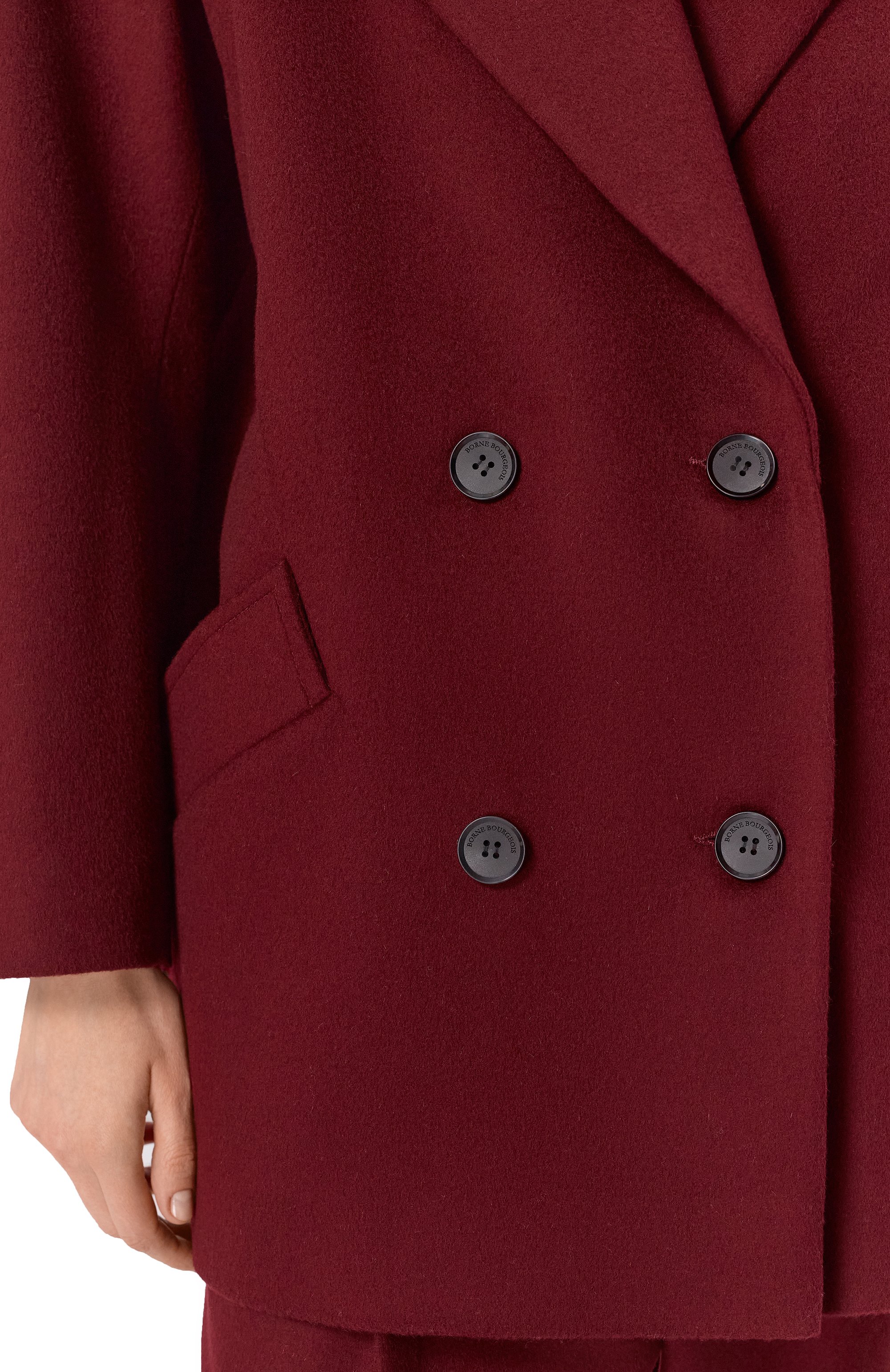 Жакет из шерсти и кашемира BORNE BOURGEOIS, арт. SW-WC-BO-6006, фото 5