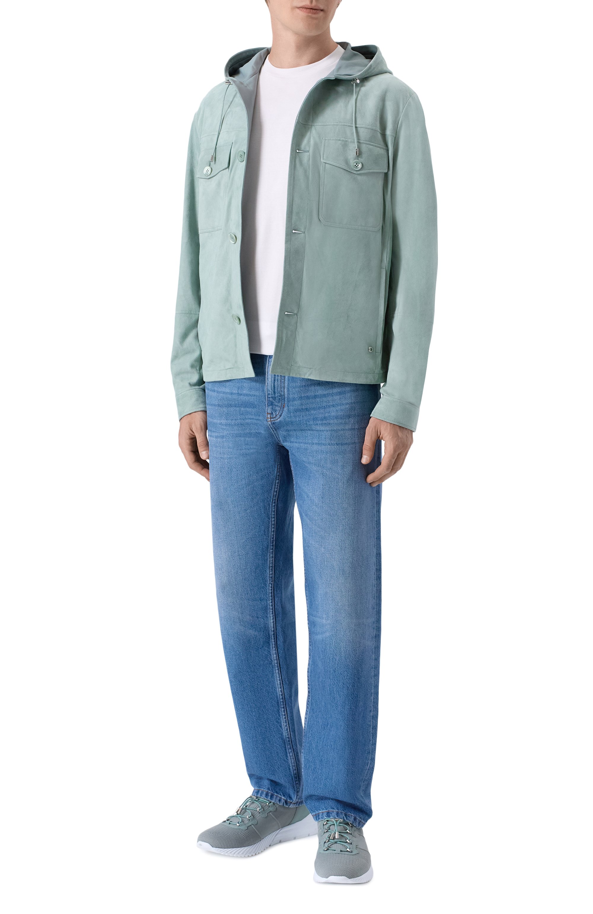 Замшевая куртка-рубашка STEFANO RICCI, арт. M7J6100150/SUEJS3, фото 2