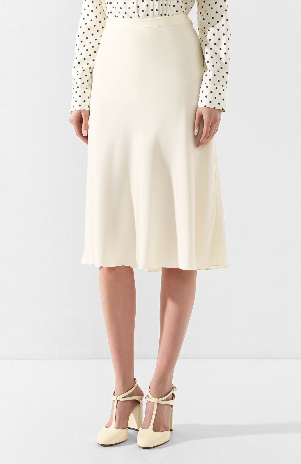 Шелковая юбка THEORY, арт. K0102306, фото 3