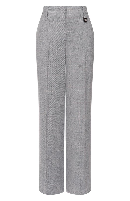 Брюки из шерсти и вискозы Lorena Antoniazzi PA01A/5024 Серый PA01A/5024