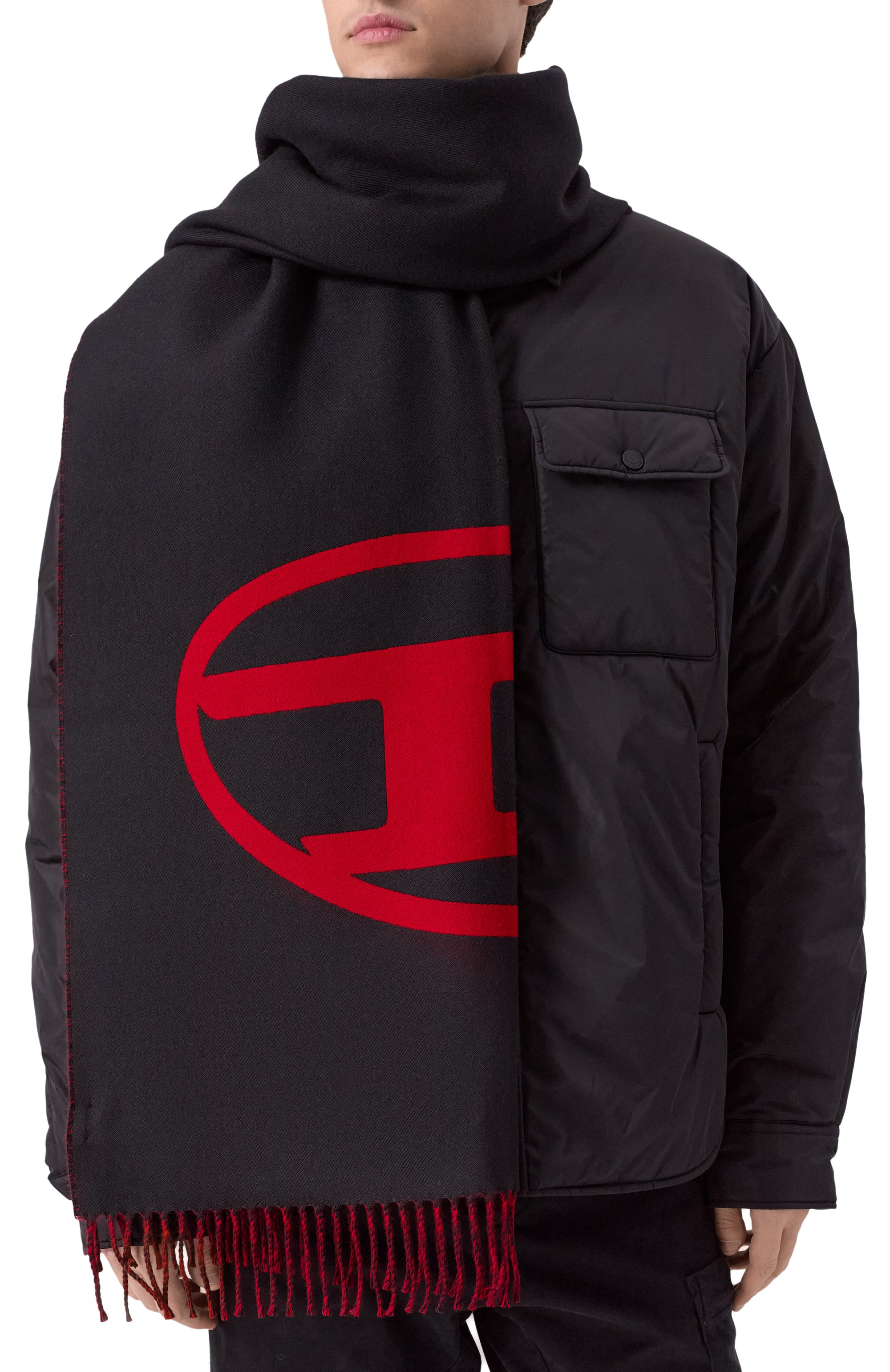 Двусторонний шарф DIESEL, арт. A17572/0AKBM, фото 2