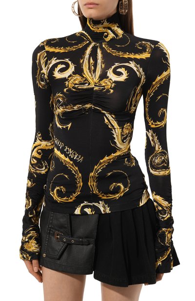 Водолазка из вискозы VERSACE JEANS COUTURE, арт. 77HAH2A5/JS358, фото 3