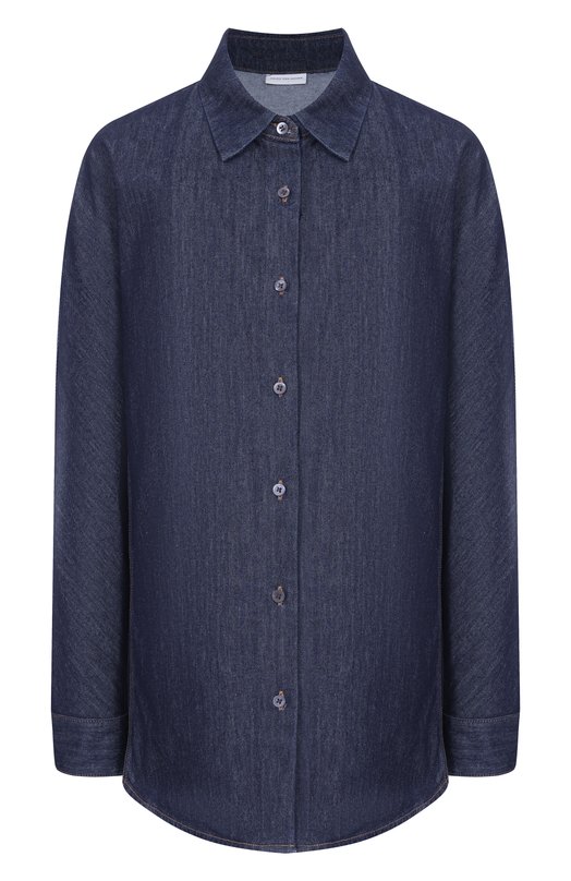 Джинсовая рубашка Dries Van Noten 130729/3386 Синий 130729/3386