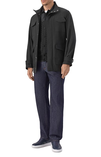 Рубашка из шелка и хлопка STEFANO RICCI, арт. K818109PAM/F26175_001, фото 2