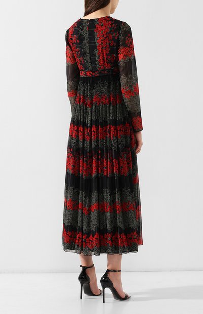 Платье с принтом REDVALENTINO, арт. SR3VAF70/4A0, фото 4