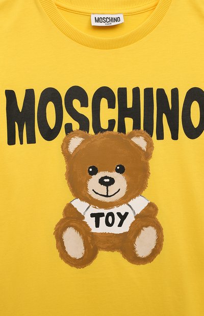Хлопковая футболка MOSCHINO, арт. H0M03R/LAA23/10-14, фото 3
