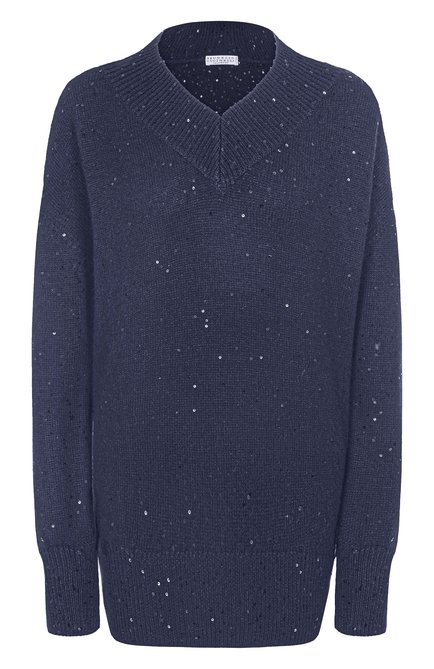 Женский пуловер из кашемира и шелка BRUNELLO CUCINELLI, арт. M73539922