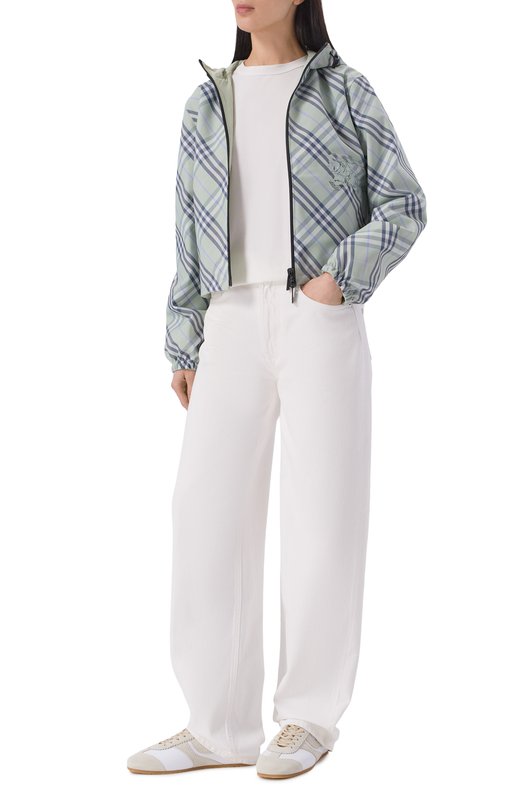 Двусторонняя ветровка Burberry 8118204 Зелёный  8118204 Фото 2