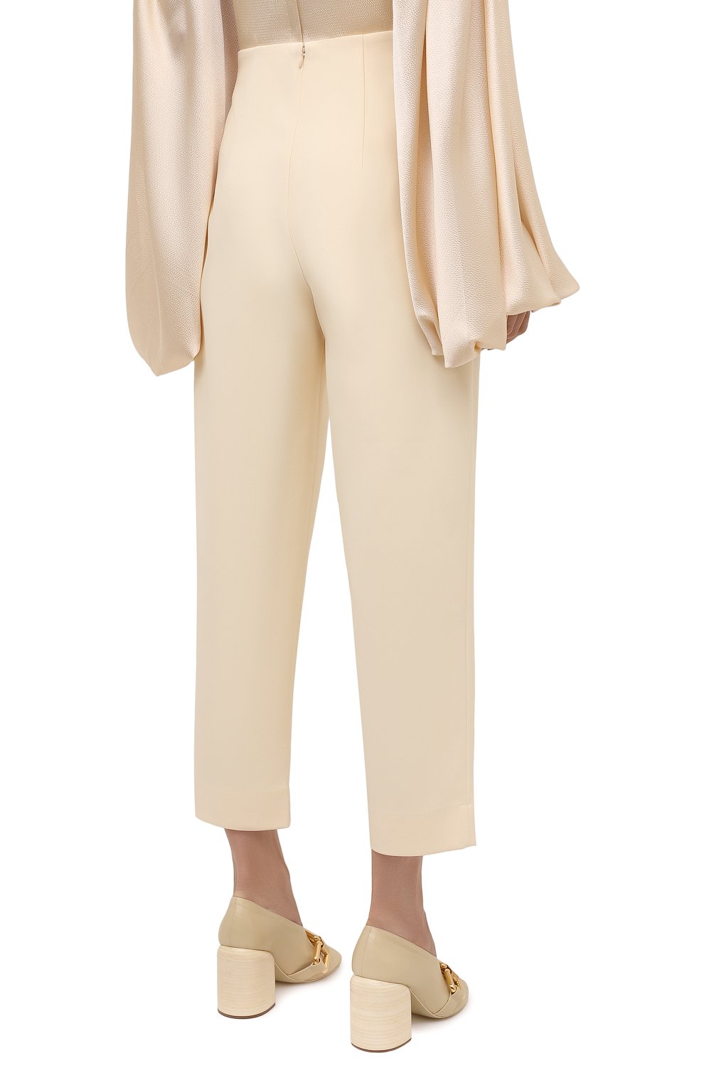 Брюки SOLACE LONDON кремового цвета по цене 28600 руб., арт. 0S25092, фото 4 Брюки SOLACE LONDON, арт. 0S25092, фото 4