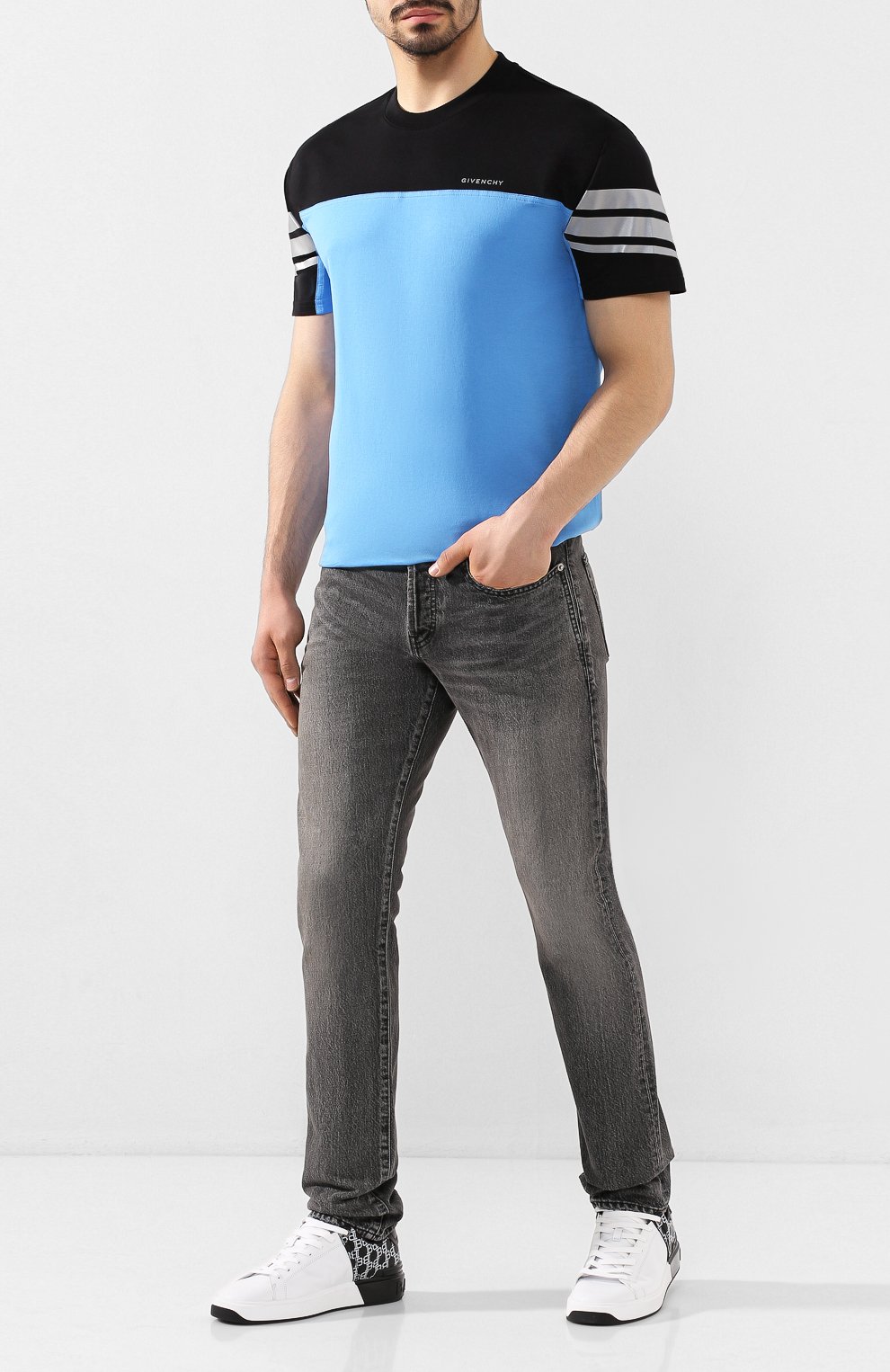 Кожаные кеды BALMAIN, арт. TM1C209/LSMR, фото 2