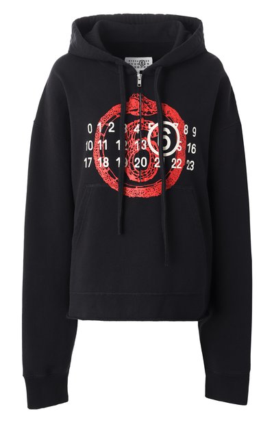 Женский хлопковое худи MM6, арт. S62GU0136/M25014