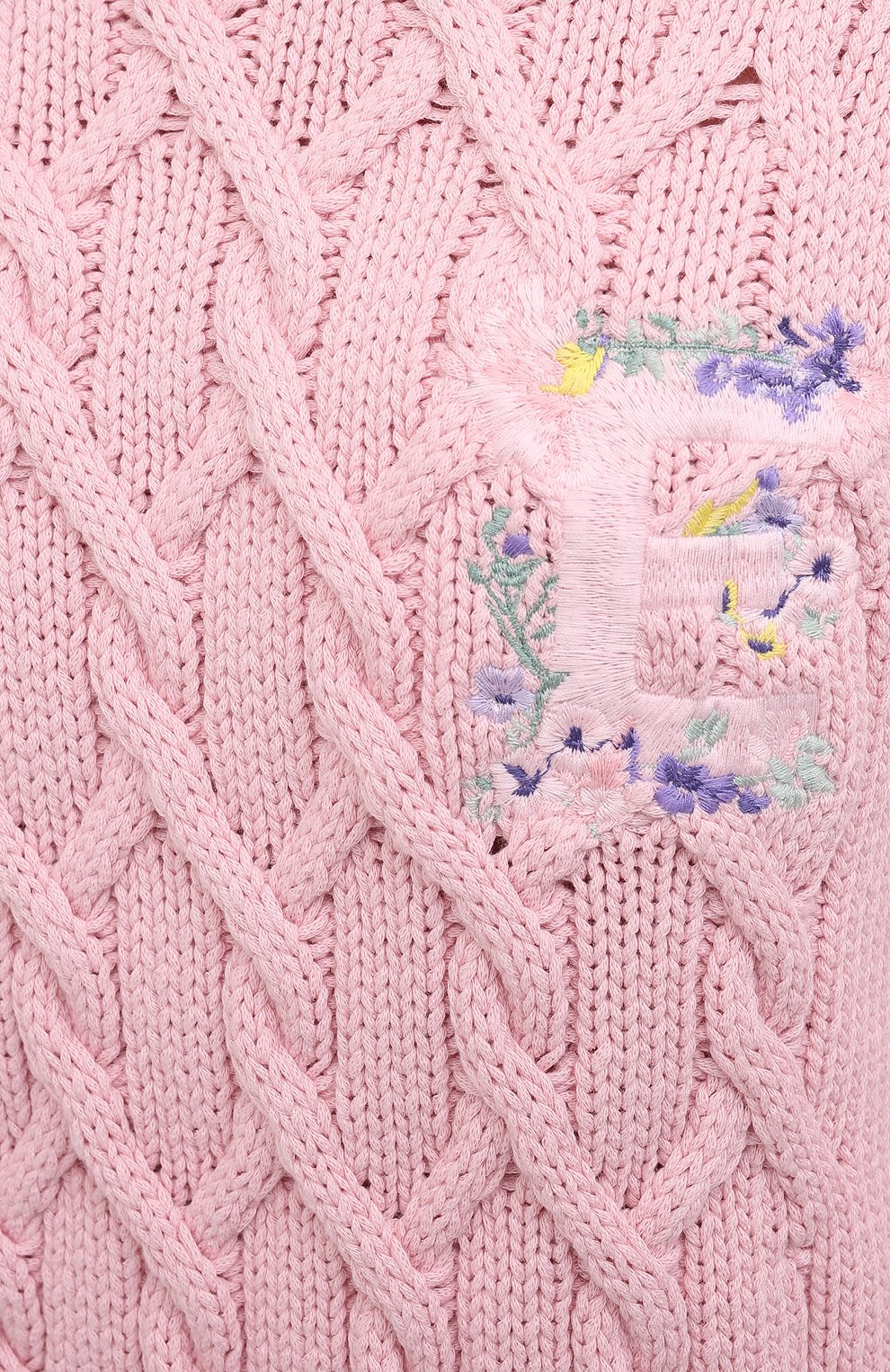 Хлопковый свитер ERMANNO FIRENZE, арт. D38ET MG091FET, фото 5