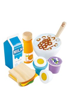 Детского игровой набор вкусный завтрак HAPE разноцветного цвета, арт. E3172_HP | Фото 2 (Региональные ограничения белый список (Axapta Mercury): Не проставлено; Нос: Не проставлено; Игрушки: Куклы - дом)