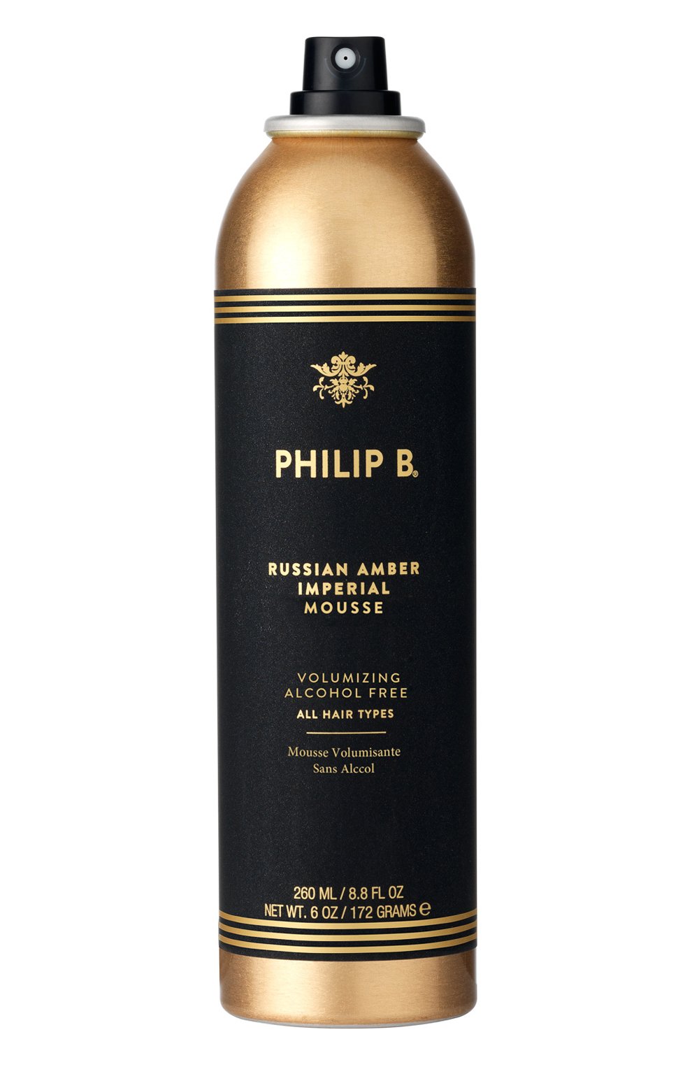 Мусс для укладки волос russian amber imperial mousse (260ml) PHILIP B, арт. 858991004374, фото 1