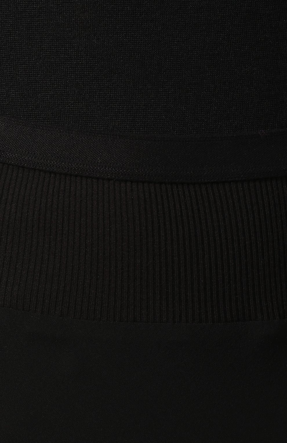 Шелковая юбка RICK OWENS черного цвета по цене 89950 руб., арт. RP20S1334/G, фото 5 Шелковая юбка RICK OWENS, арт. RP20S1334/G, фото 5