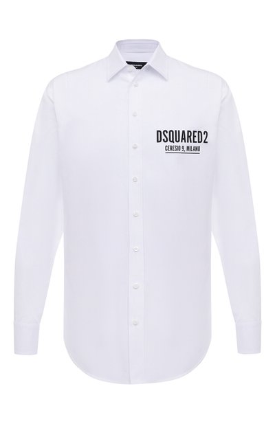 Мужская хлопковая рубашка DSQUARED2, арт. S74DM0652/S36275