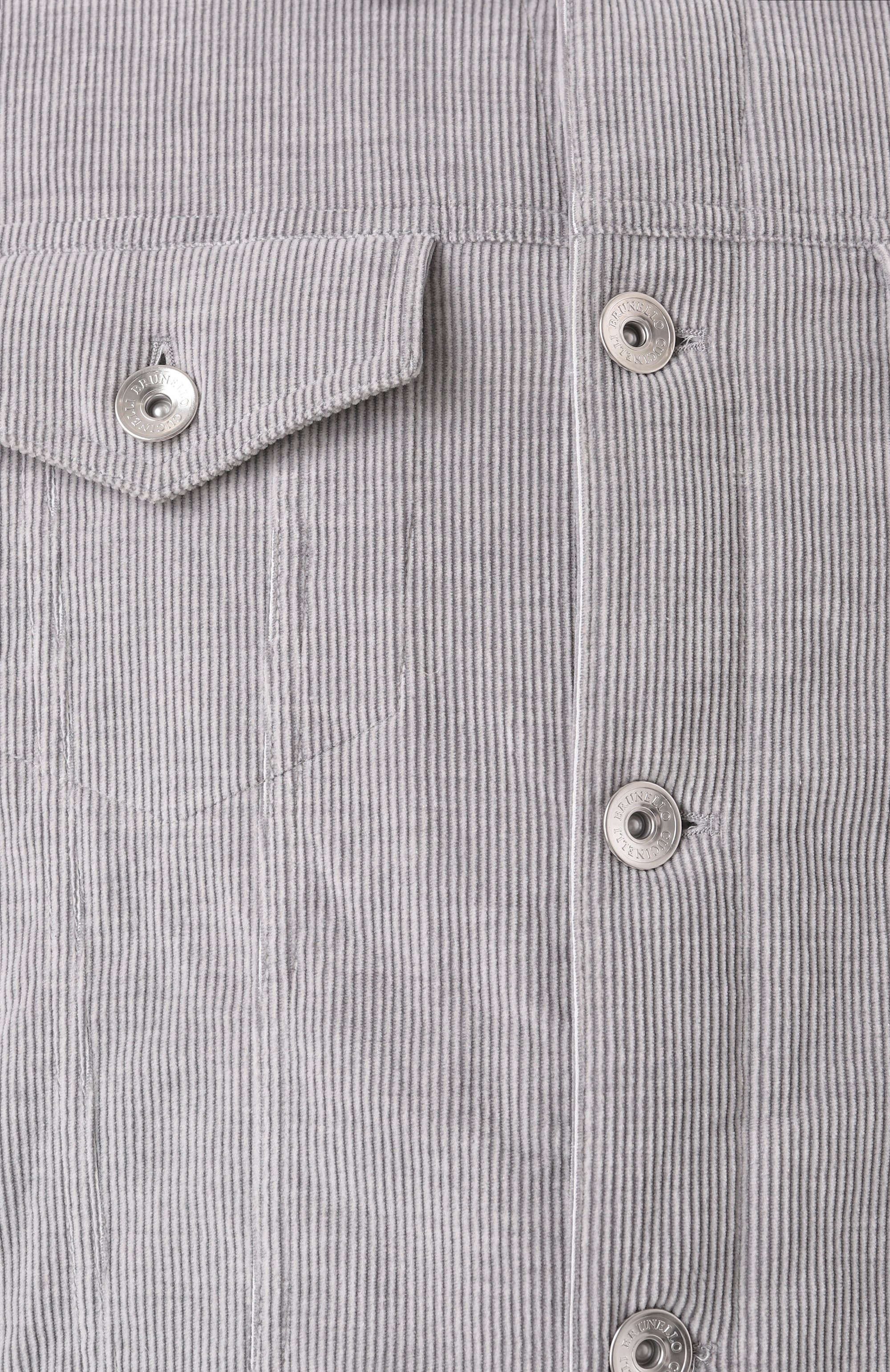 Вельветовая куртка-рубашка BRUNELLO CUCINELLI, арт. MQ4356880, фото 6