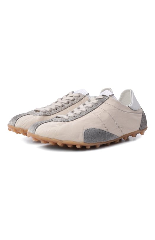 Кожаные кроссовки Sprinters Maison Margiela S58WS0269/P7383 Кремовый S58WS0269/P7383