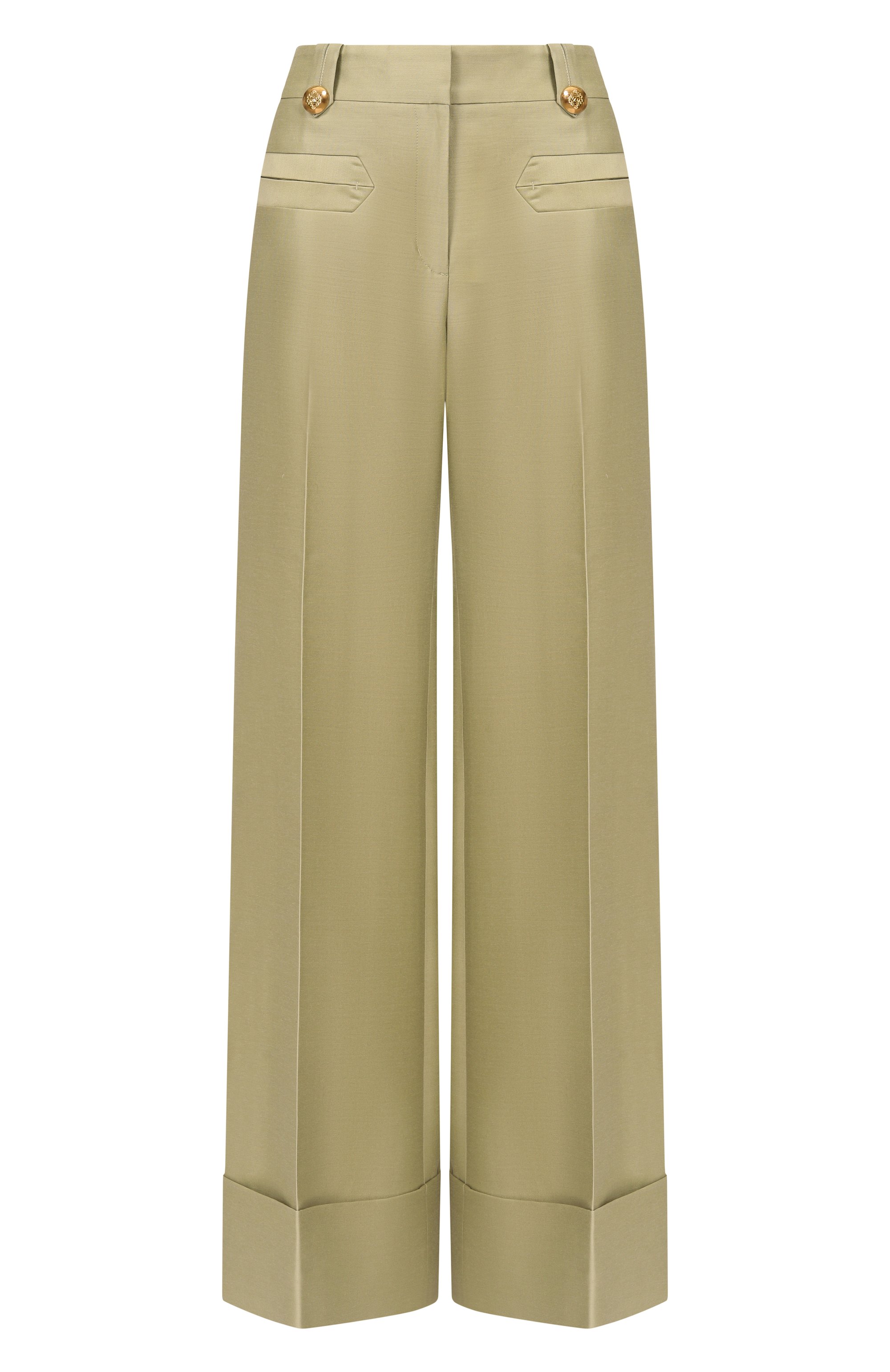 Брюки из шерсти и шелка ZIMMERMANN, арт. 7006PC261, фото 1