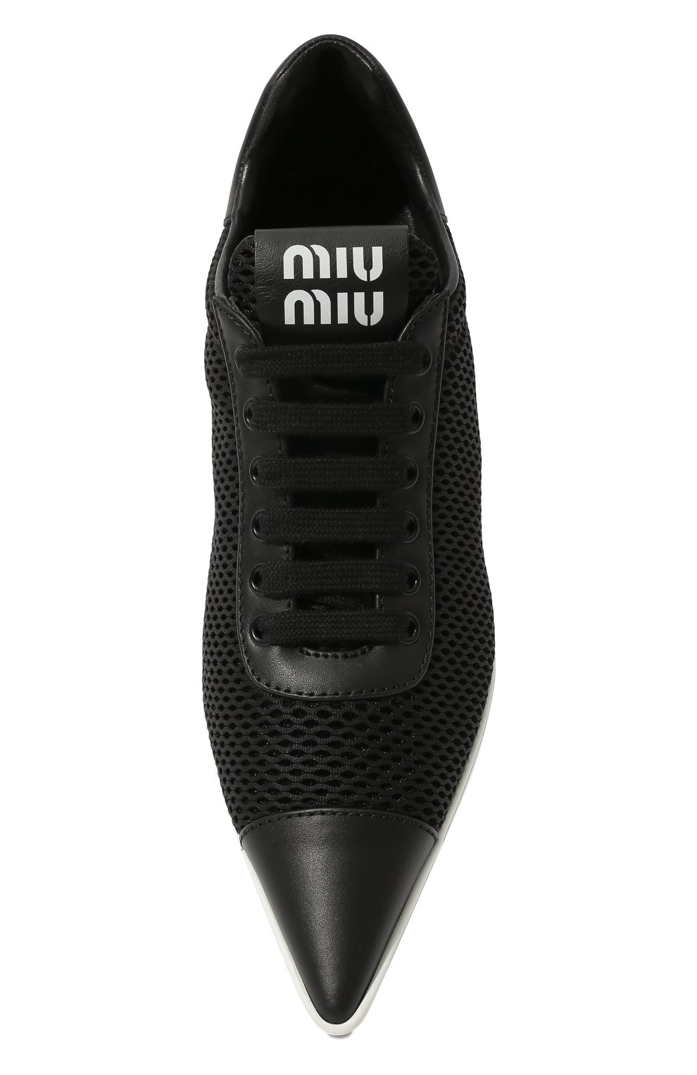 Комбинированные туфли MIU MIU, арт. 5E743D-77T-F0002-055, фото 6