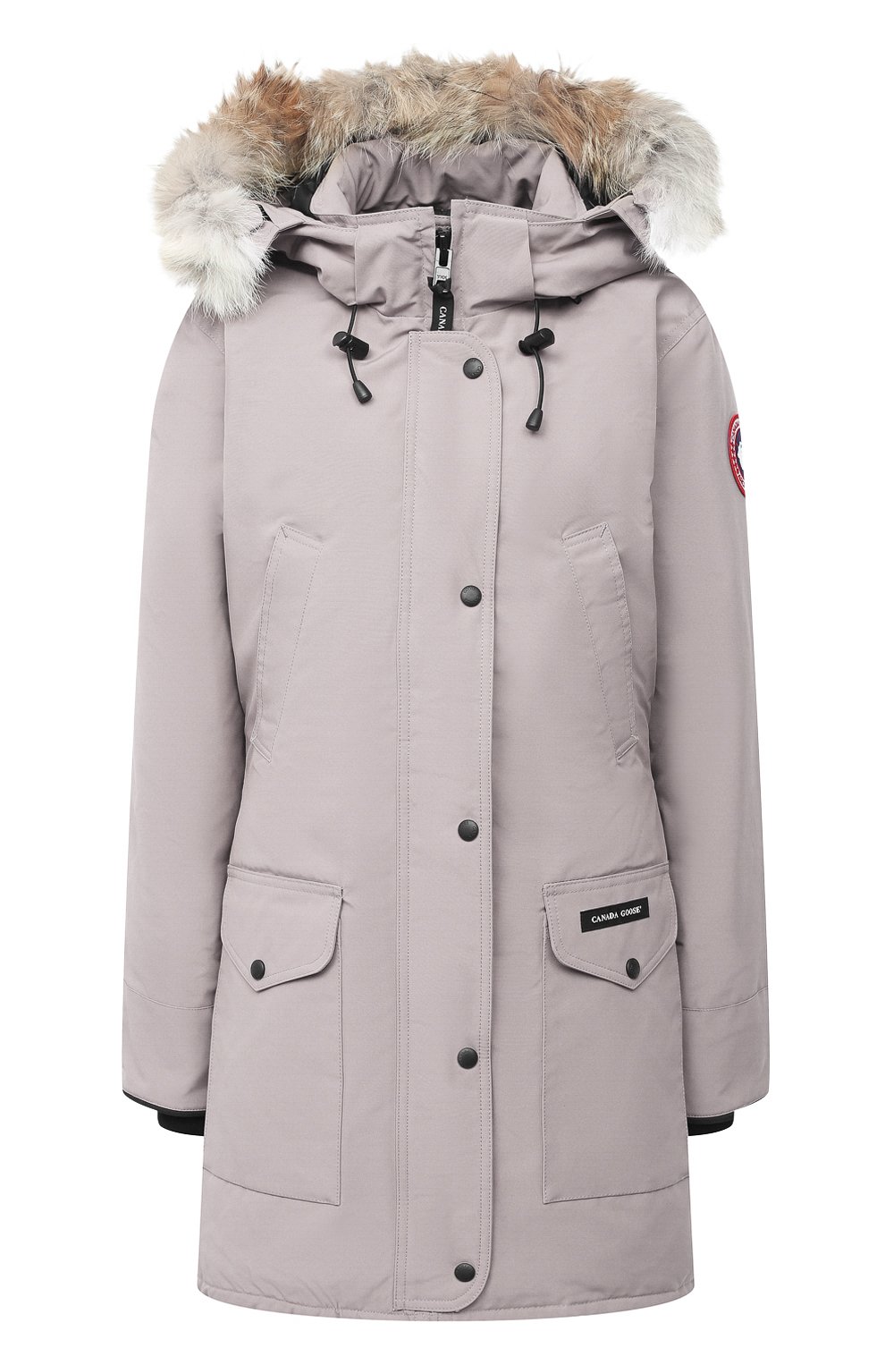Пуховая парка trillium CANADA GOOSE светло-серого цвета по цене 127500 руб., арт. 6660L, фото 1 Пуховая парка trillium CANADA GOOSE, арт. 6660L, фото 1