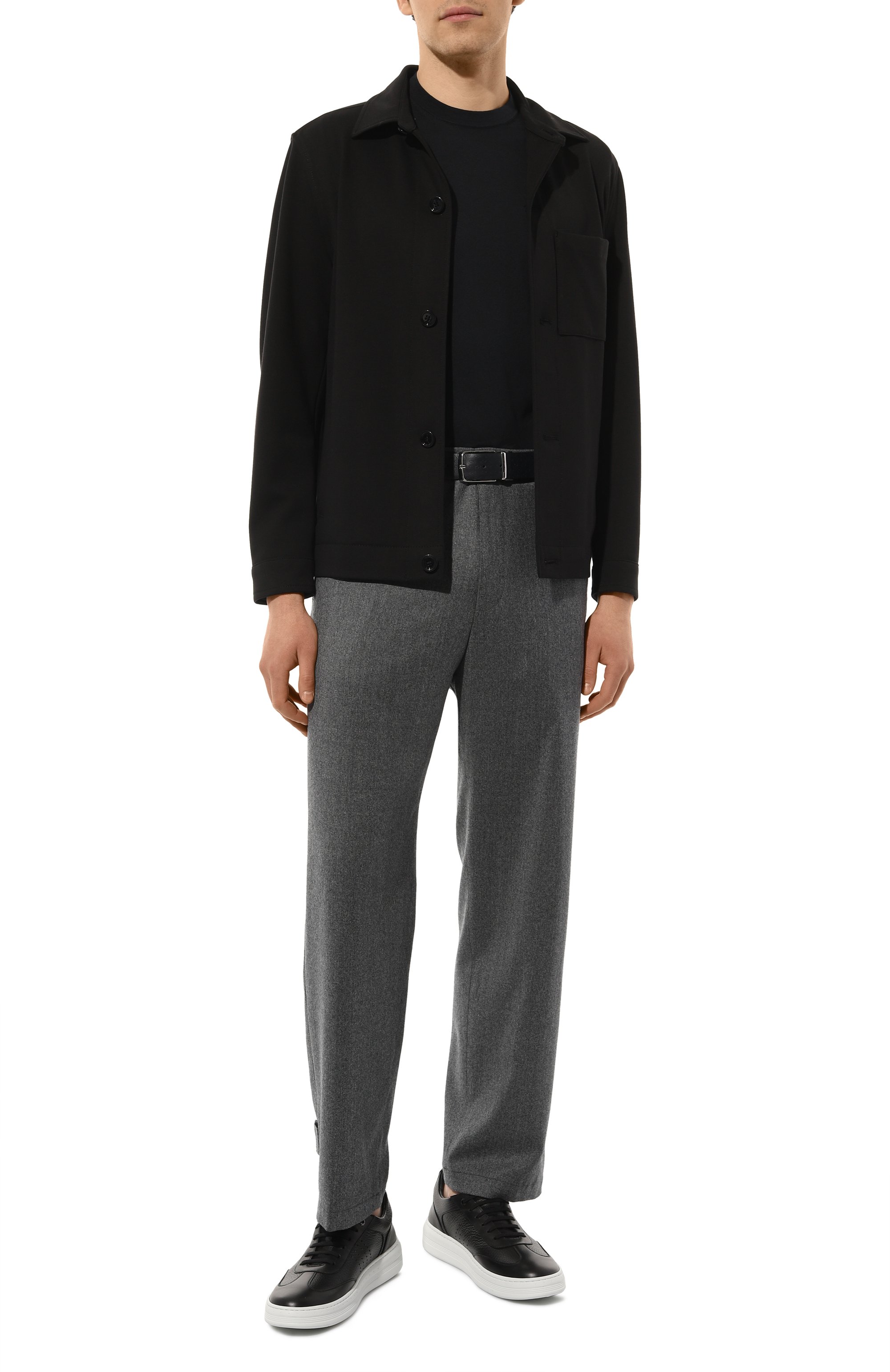 Кожаные кеды STEFANO RICCI, арт. UF51_G6525/VTVDMR, фото 2