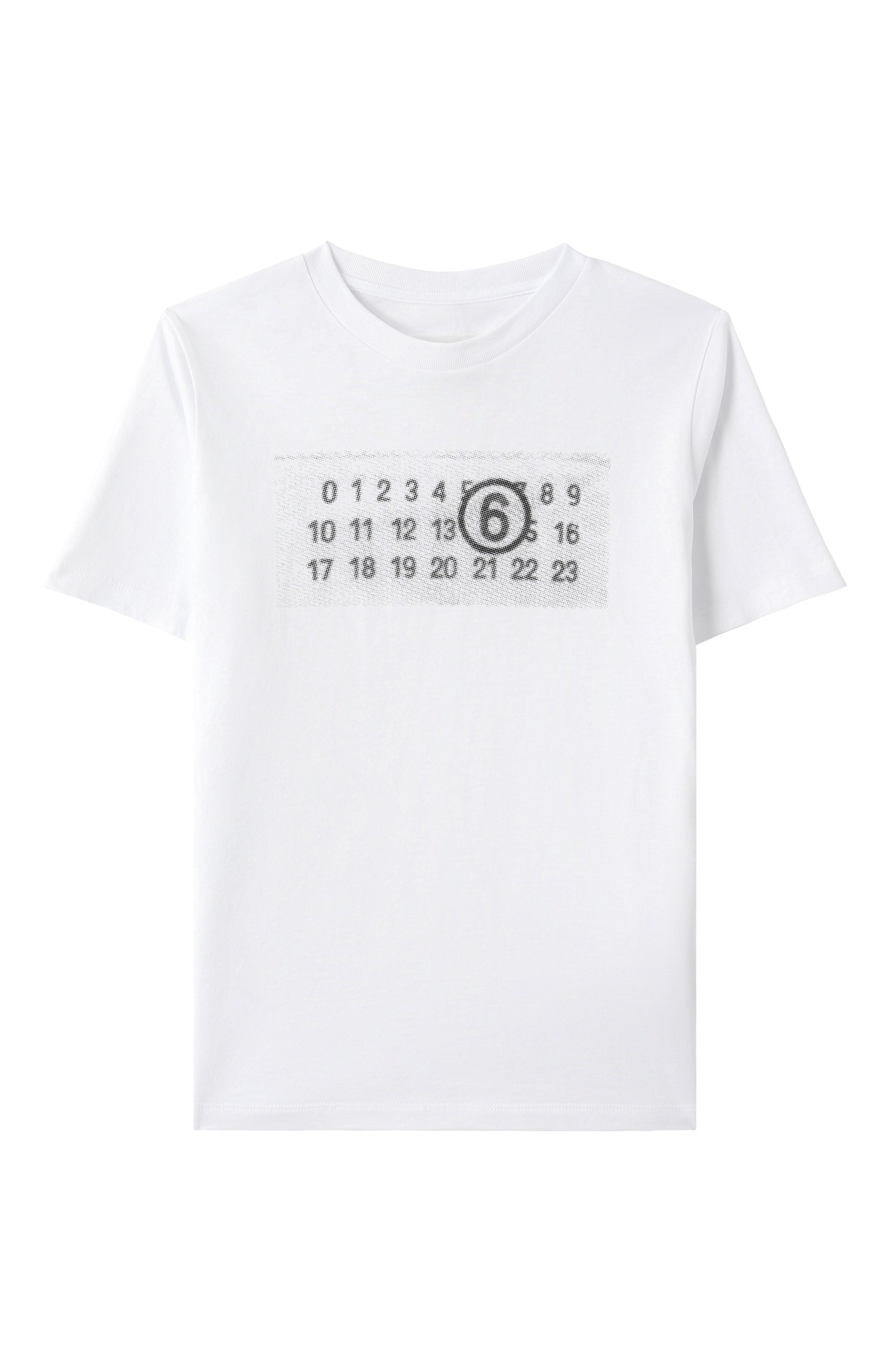 Хлопковая футболка MM6, арт. M60803/MM02Y, фото 1