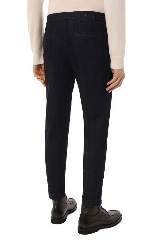 Джинсы Kiton UPLAC/J0216C Синий  UPLAC/J0216C Фото 4