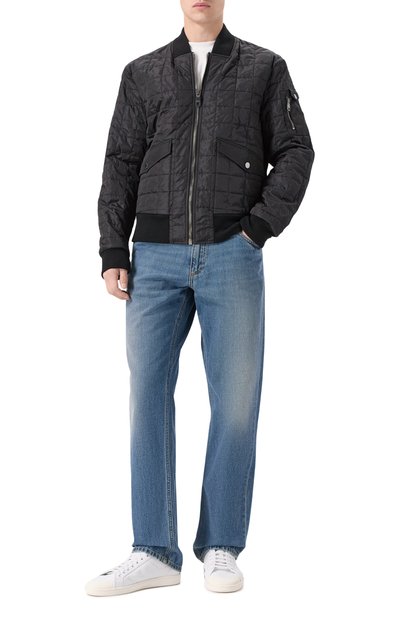 Бомбер DOLCE & GABBANA черного цвета по цене 231500 руб., арт. G9BRBT/FUS22, фото 2 Бомбер DOLCE & GABBANA, арт. G9BRBT/FUS22, фото 2