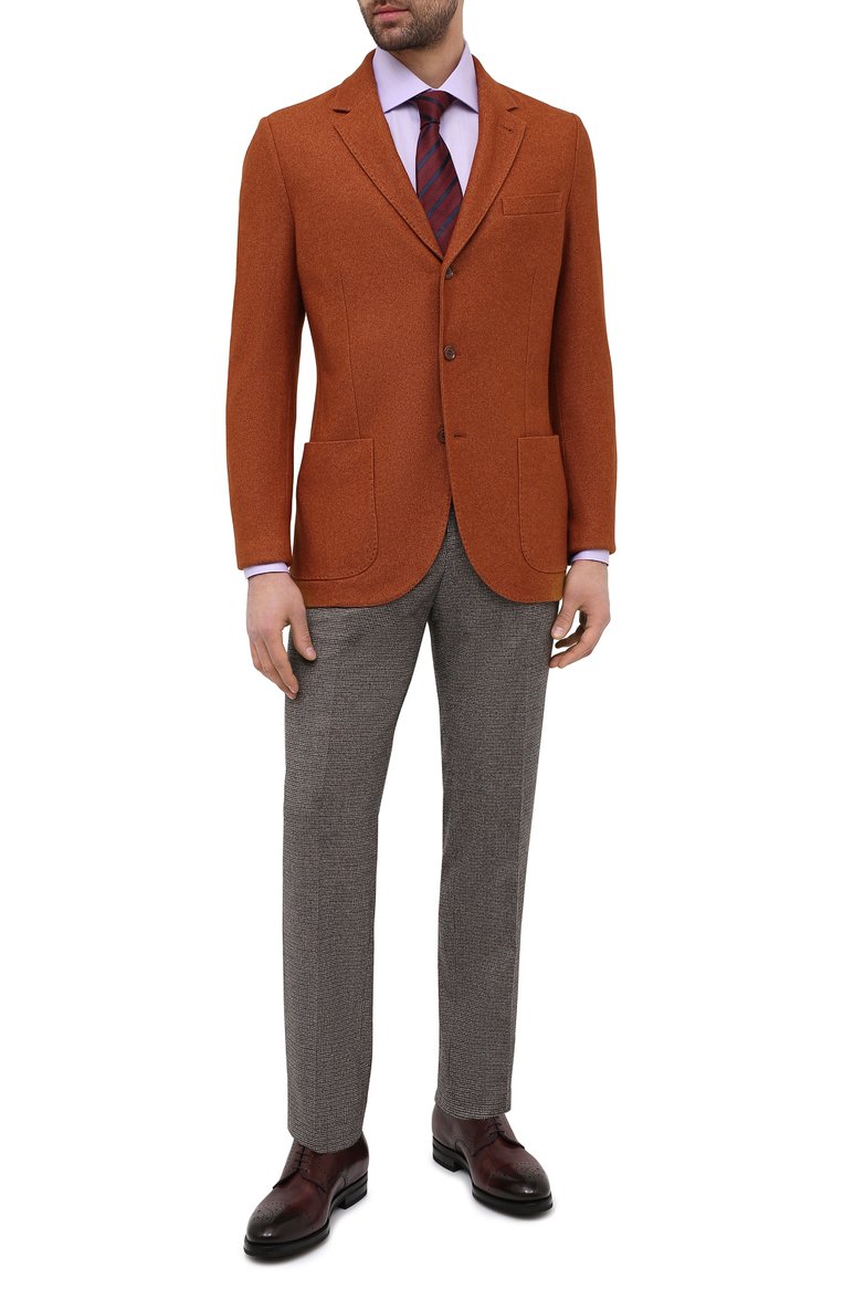 Хлопковая сорочка BRIONI, арт. RCA10L/P7003, фото 2