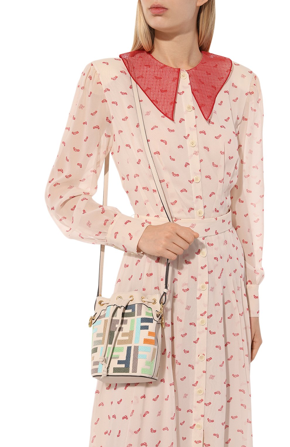 Сумка mon tresor mini FENDI, арт. 8BS010 ANXC, фото 2