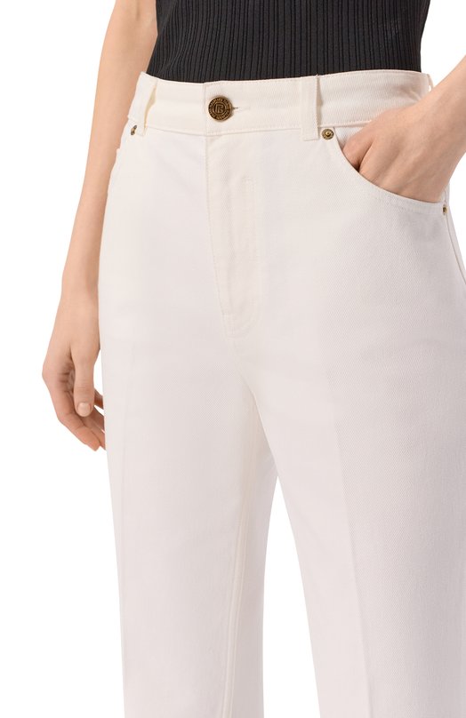 Джинсы Balmain GF1MI070/DG14 Белый  GF1MI070/DG14 Фото 5