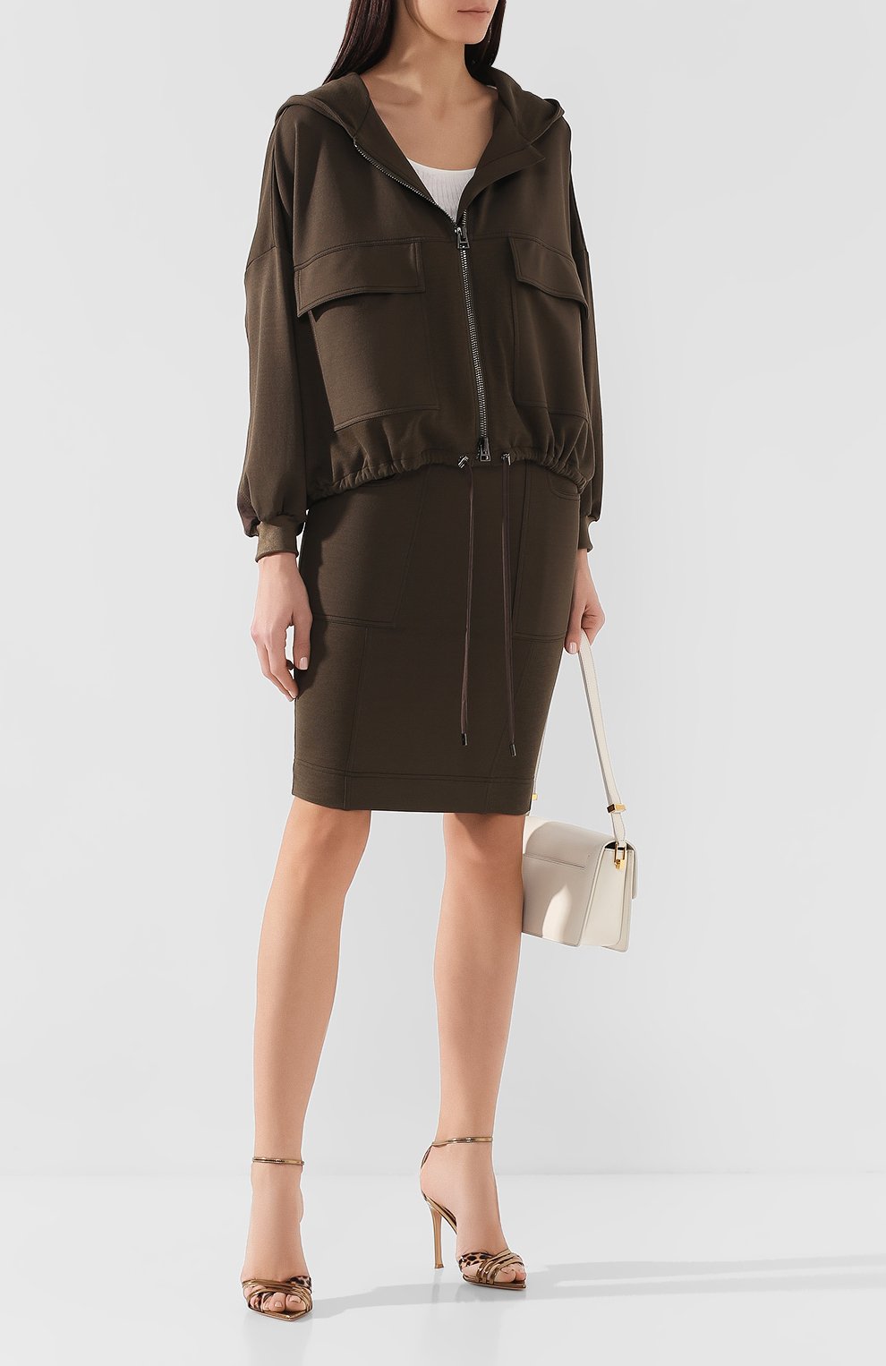 Кардиган из смеси шелка и хлопка TOM FORD, арт. GIJ014-FAX468, фото 2