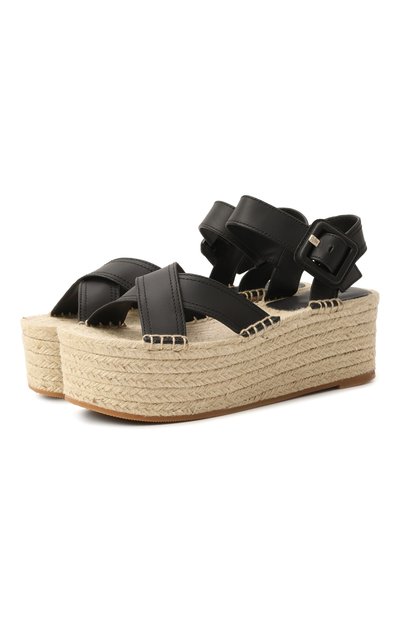 Женские кожаные босоножки machica BOSS, арт. 50542356