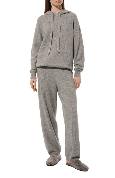 Домашние туфли из овчины HOMERS AT HOME серого цвета по цене 19950 руб., арт. 19456/CURLY, фото 2 Домашние туфли из овчины HOMERS AT HOME, арт. 19456/CURLY, фото 2