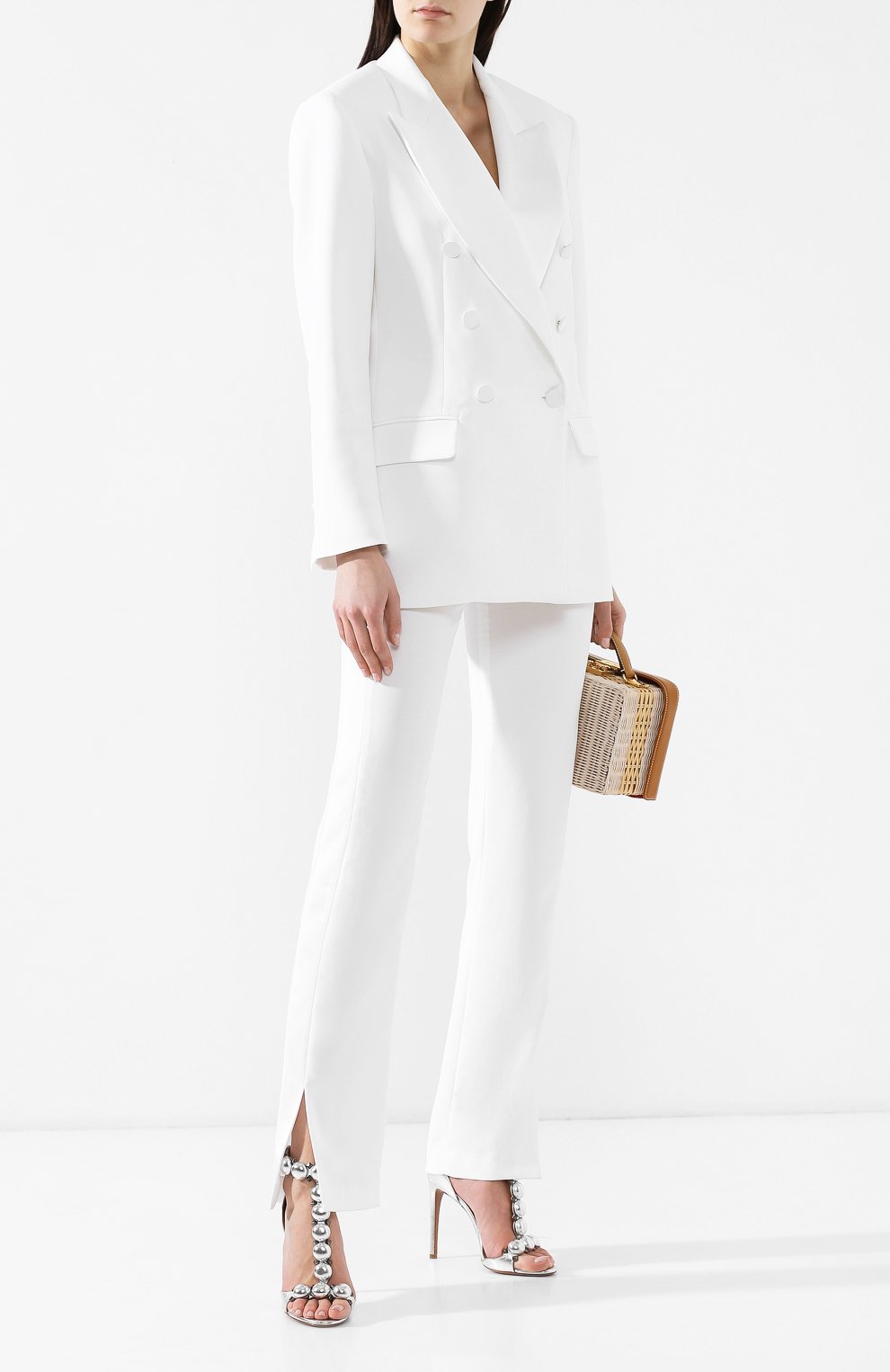 Брюки с разрезами MSGM, арт. 2641MDP22 195137, фото 2