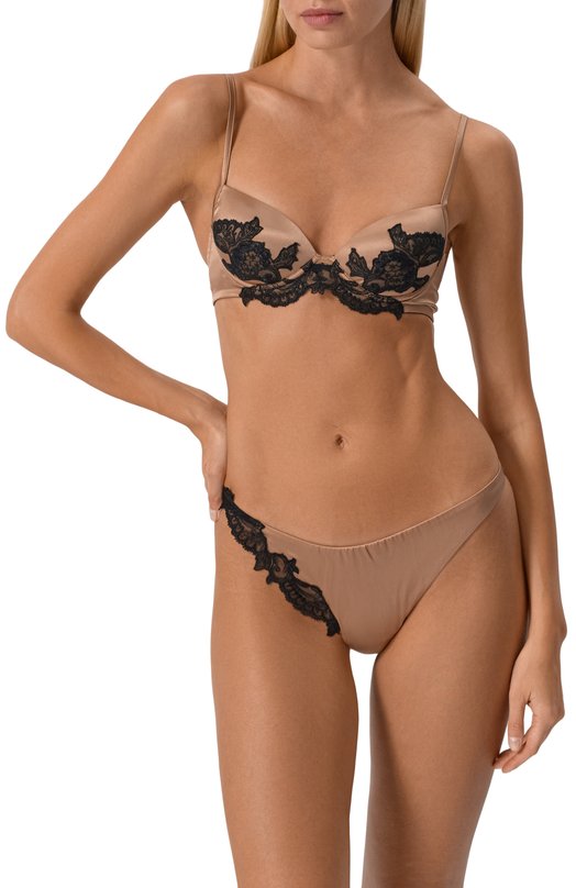 Шелковый бюстгальтер C.alla DV0353 RE Бежевый  DV0353 RE Фото 2