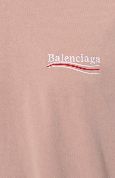 Хлопковая футболка BALENCIAGA, арт. 641655/TKVJ1, фото 5