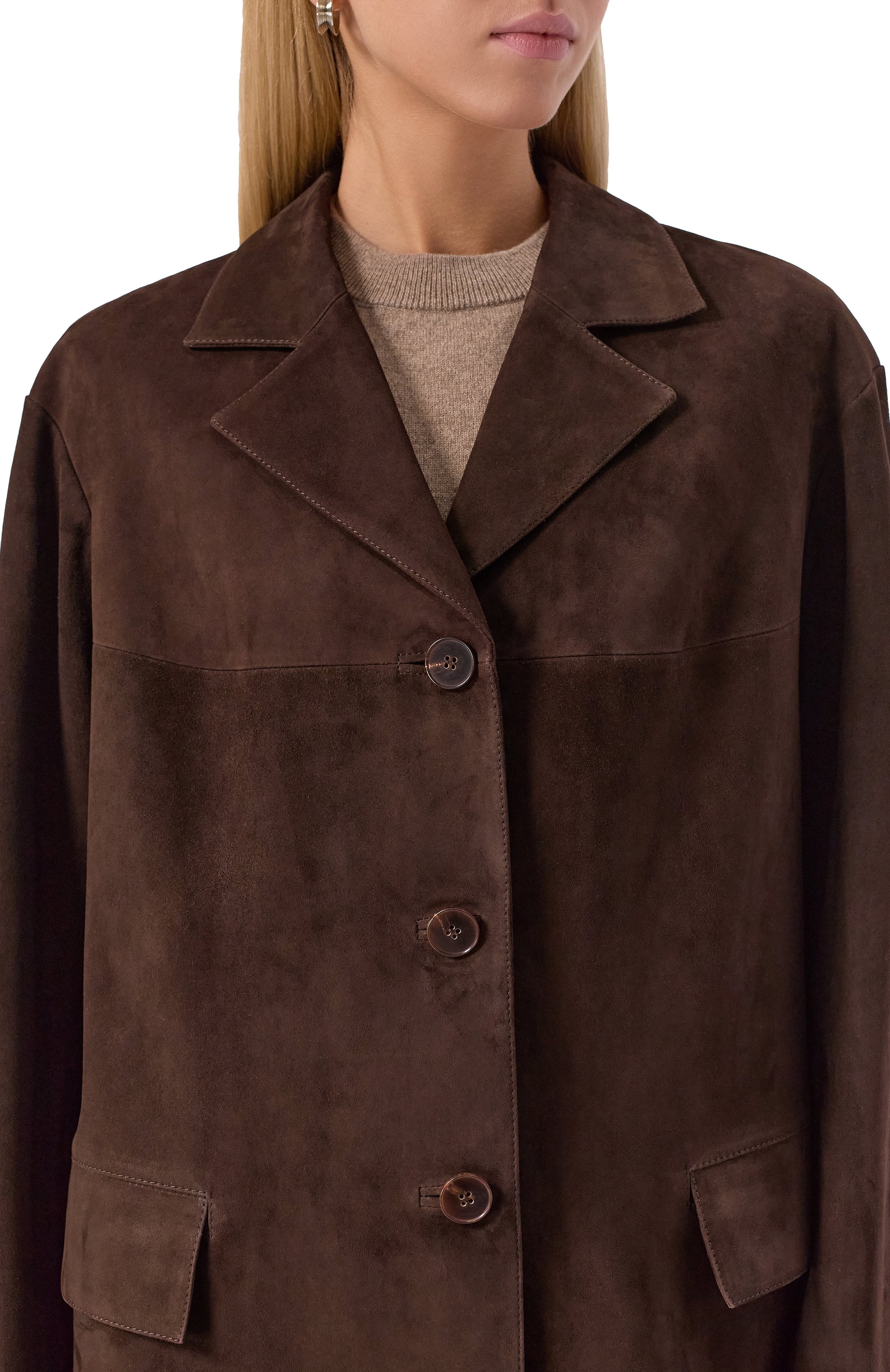 Замшевый жакет COLOR TEMPERATURE, арт. З-10/610, фото 5