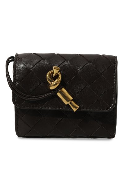 Женские кожаное портмоне BOTTEGA VENETA, арт. 741496/VCPP2