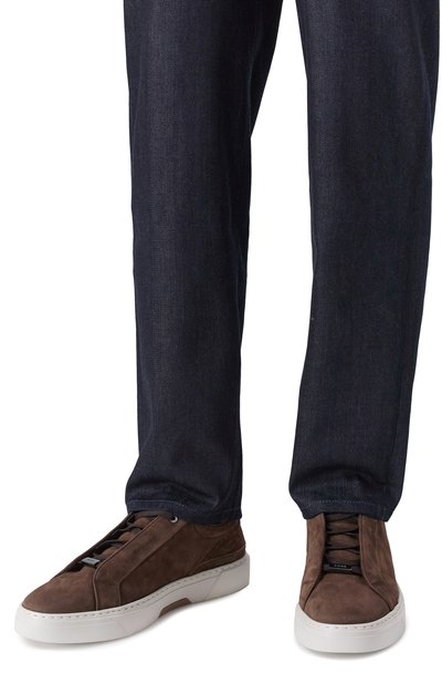 Кеды gary из нубука BOSS, арт. 50552971, фото 3