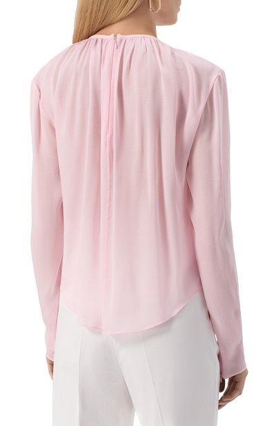 Шелковая блузка GIAMBATTISTA VALLI, арт. 25FWPVTE1101/59SAB, фото 4